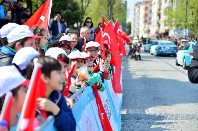 55. Cumhurbaşkanlığı Türkiye Bisiklet Turu 3. etabı Çanakkale’den başladı