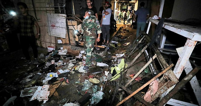 Bağdat’ta canlı bomba patladı: En az 33 ölü var
