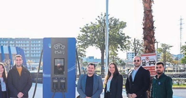 Eşarj yeni şarj istasyonunu İzmir’de açtı