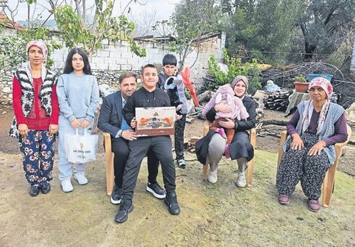 Yangın mağduru Pembe devlet desteği ile güldü