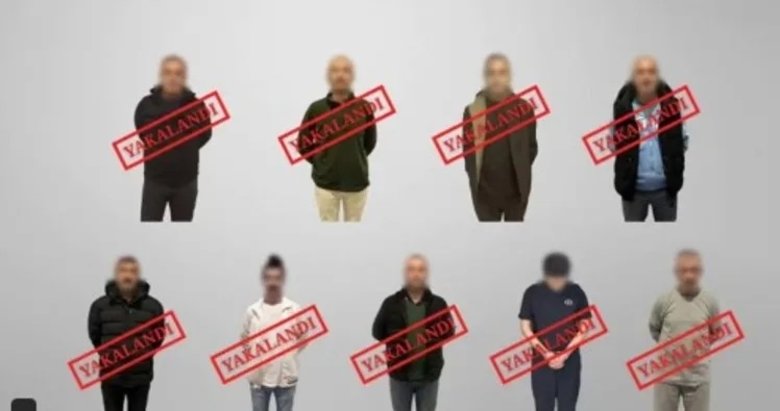 Kırmızı bültenle aranan 9 suçlu Türkiye’ye getirildi