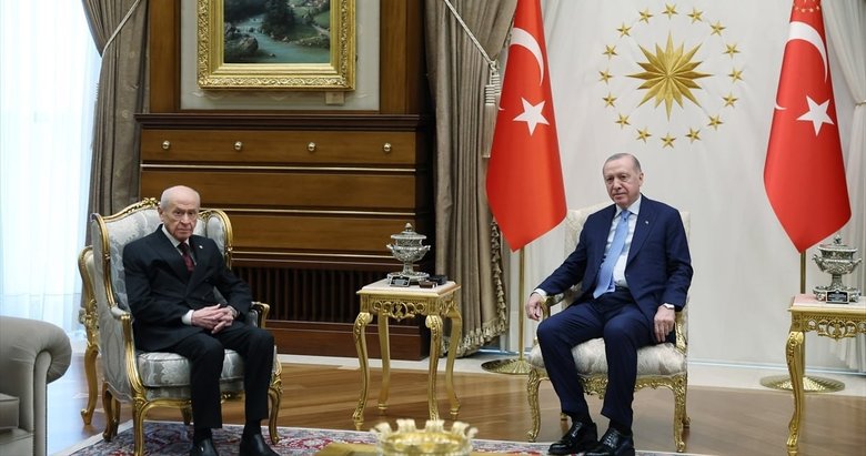 Başkan Erdoğan-Devlet Bahçeli görüşmesi başladı