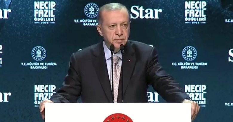 Necip Fazıl Ödülleri Töreni! Başkan Erdoğan: Türkiye Yüzyılı ile üstadın hayalini hayata geçiriyoruz