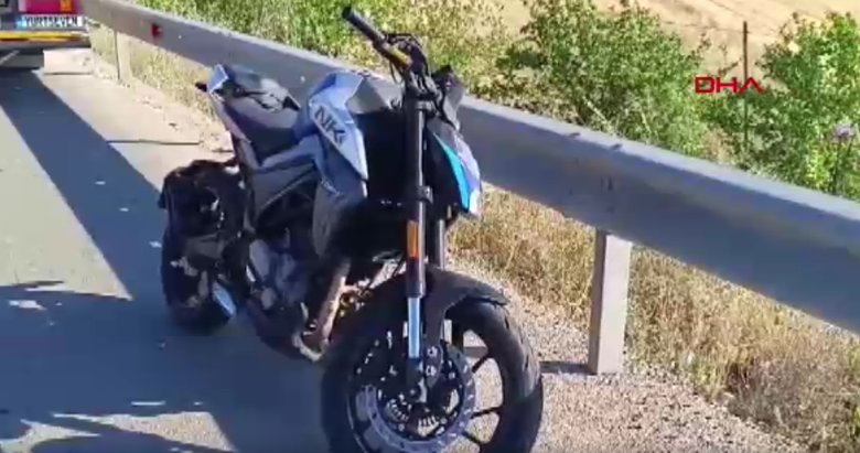 Motosikletle ölüme gittiler! 1 ölü 1 yaralı
