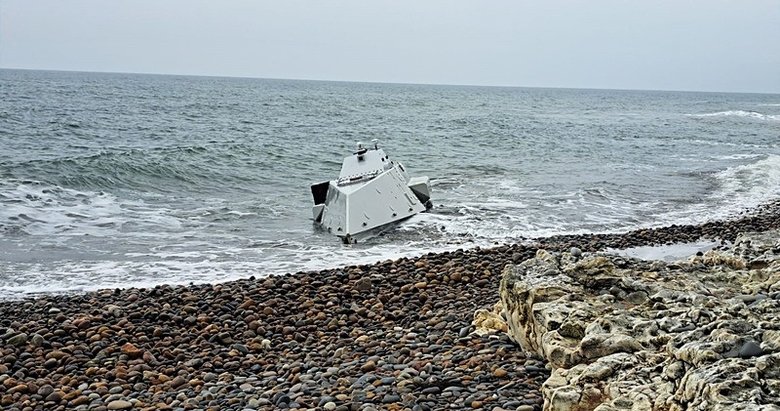 Ordu’da ekipler harekete geçti! Kıyıya insansız deniz aracı vurdu
