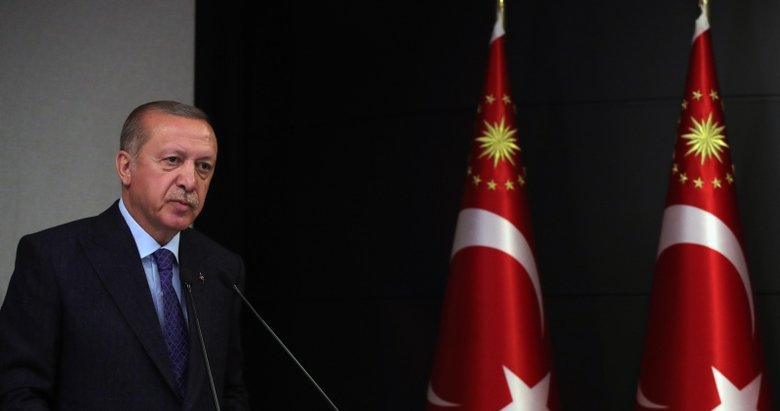 Başkan Erdoğan, şehit ailelerine başsağlığı diledi