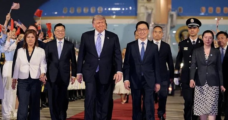 ABD Başkanı Trump 8,5 yıl sonra Çin’de