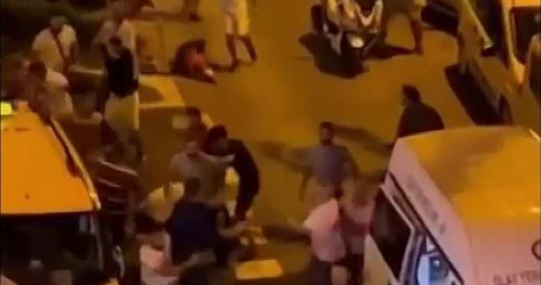 Marmaris’te tatlı kavgası! Sokağı savaş alanına çevirdiler