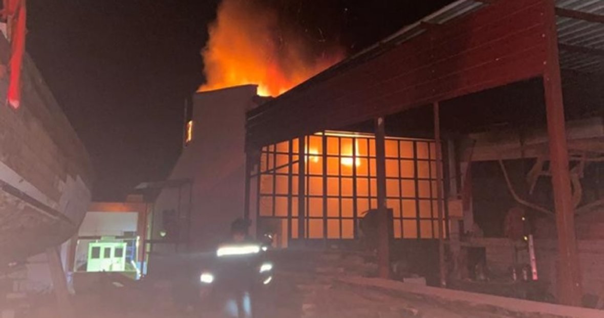 Bodrum Da Feci Son Yanan Marangoz Atolyesinde Mugla Haberleri