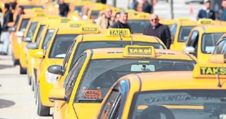 Taksilere panik butonlu sistem geliyor