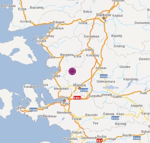 Manisa’da korkutan deprem! AFAD, Kandilli son depremler...