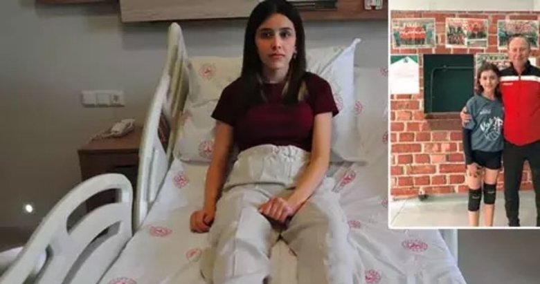 Zeynep’in bacağı da geleceği de kurtuldu