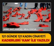 121 günde 121 kadın cinayeti! Kaderleri ’kan’ ile yazıldı