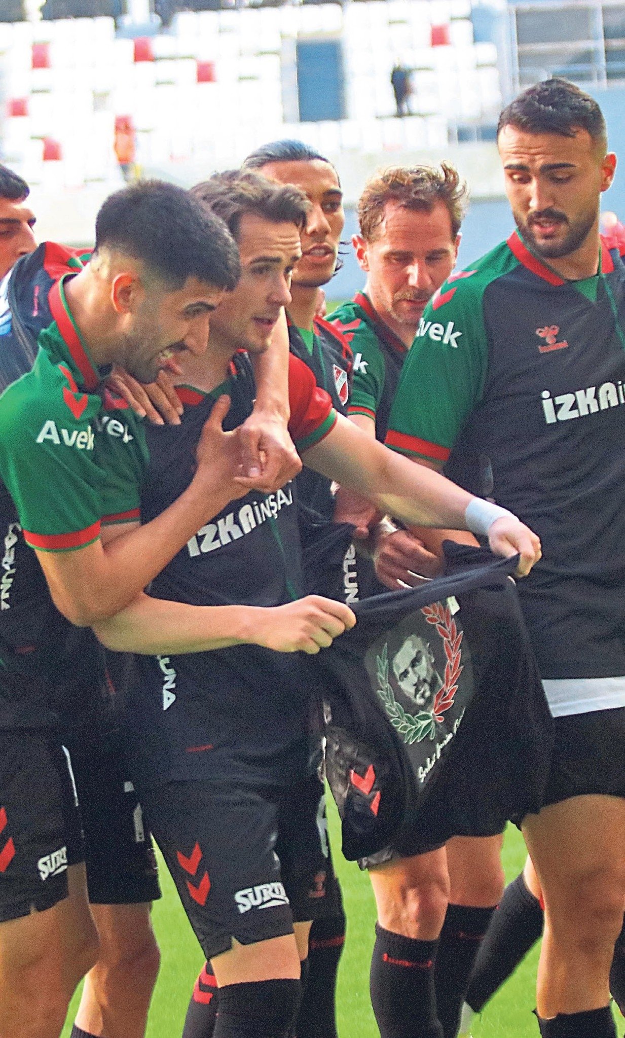 Kaf-Kaf havalı Çoruhlu yaralı