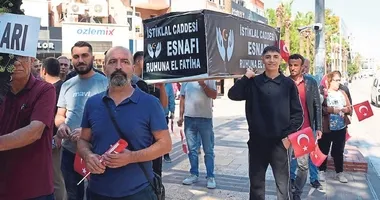 Denizli esnafının cadde isyanı