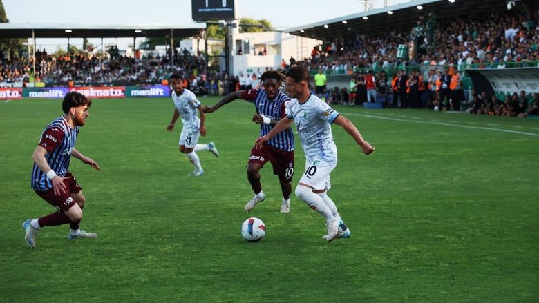 Bodrum FK - Trabzonspor maçında puanlar paylaşıldı
