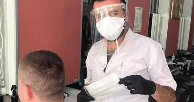Korona olan doktor denetim yaptı, 50 berber karantinaya alındı