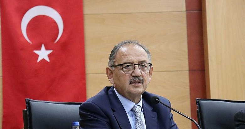 Bakan Özhaseki: 6 ayda 100 bin köy evi yapacağız