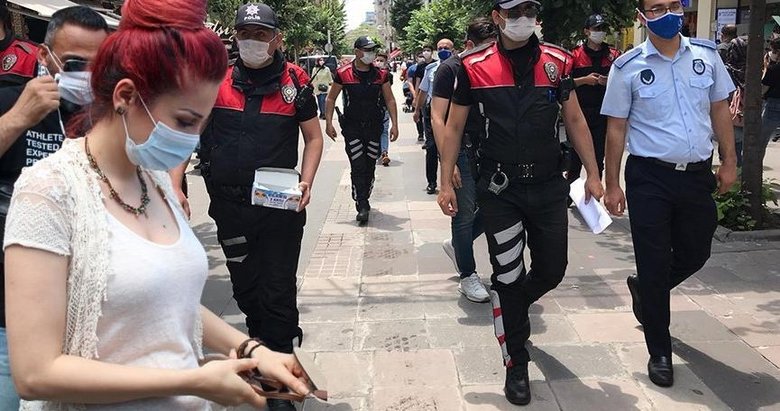 Denizli’de maske takmayan 158 kişiye 142 bin lira ceza