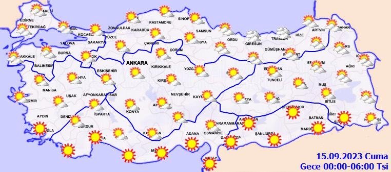İzmir hava durumu 14 Eylül Perşembe! Meteoroloji'den o illere kuvvetli yağış uyarısı
