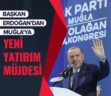 Erdoğan’dan yeni yatırım müjdesi