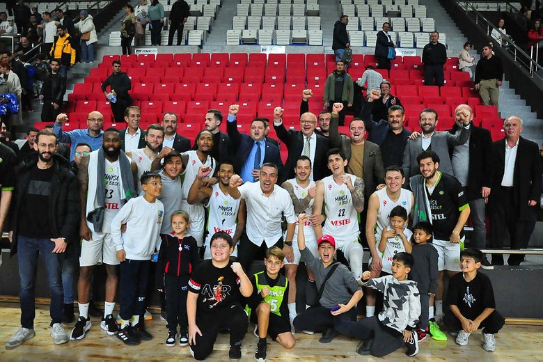 Manisa BBSK, Avrupa Kupası’nda üst tura yükseldi