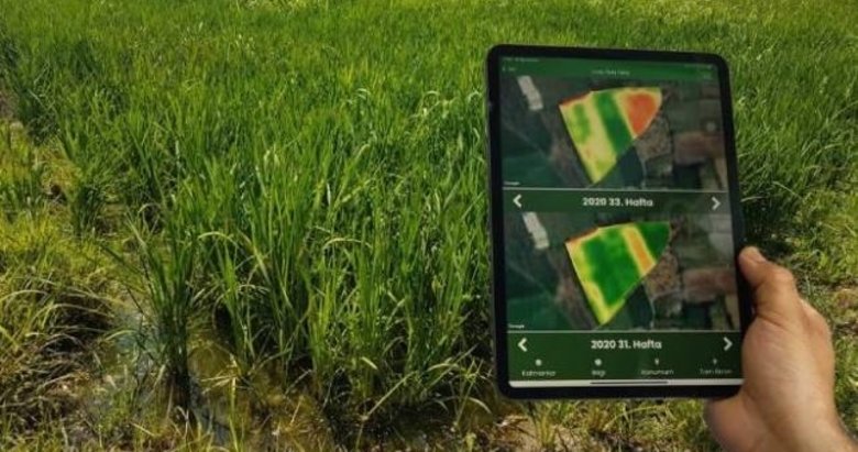 Çiftçiler tarlalarını cepten takip edebilecek