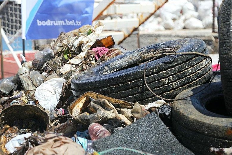 Hepsi Bodrum’da denizin altından çıktı! Görenler inanamadı