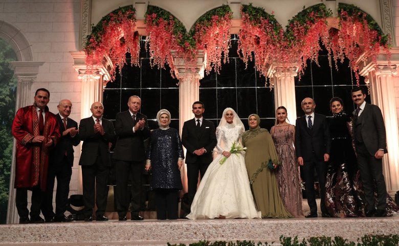 Başkan Erdoğan, nikah şahidi oldu