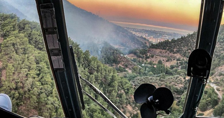 İzmir’de ormanlık alanda çıkan yangına ilişkin bir kişi gözaltına alındı