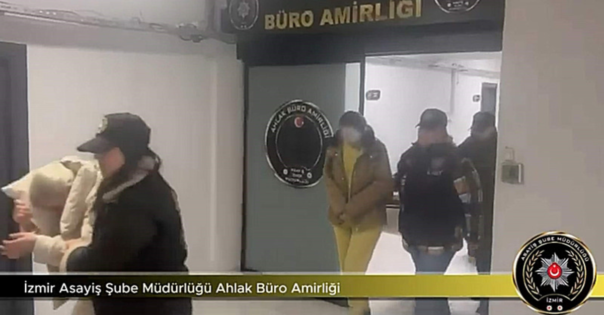 İzmir'de fuhuş operasyonu!