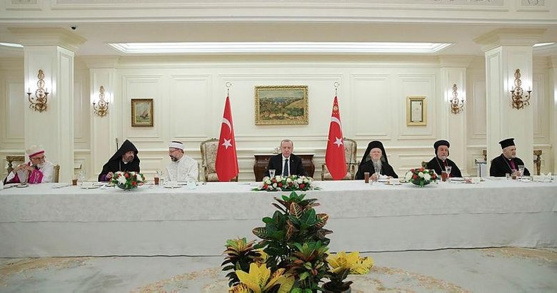 Başkan Erdoğan’ın azınlık cemaatleriyle yaptığı iftarın detayları ortaya çıktı