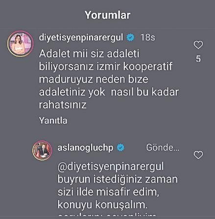 Hesap vermeden adalet istenmez