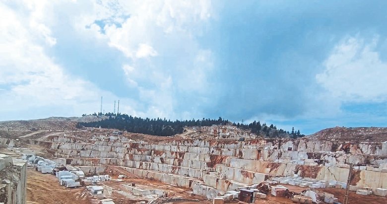 Mermer ocağında MOSSAD karargahı