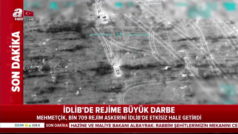 İdlib’deki alçak saldırı sonrası Esad rejimine ait tüm hedefler yoğun ateş altına alındı
