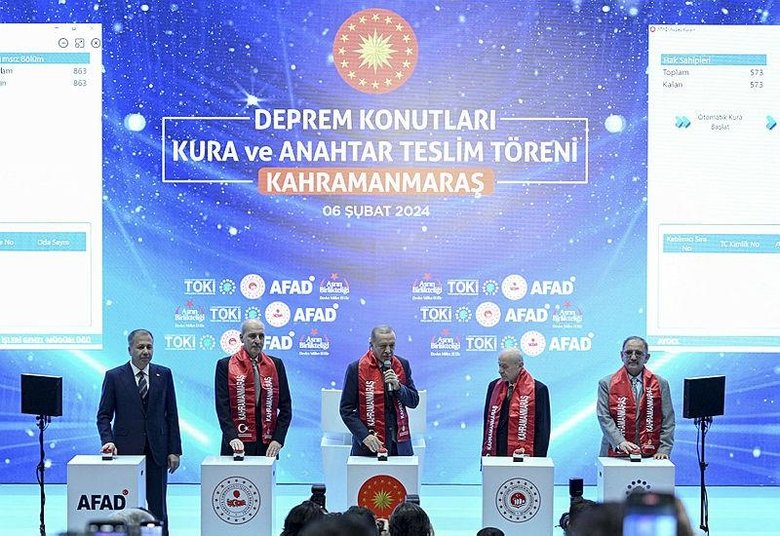 Son dakika: Başkan Erdoğan: Vatandaşlarımızın tamamına anahtarlarını teslim edene kadar durmayacağız