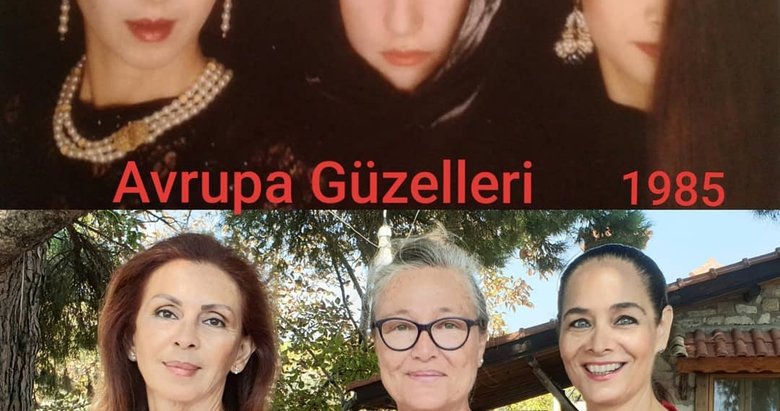 Avrupa eski güzelleri 34 yıl sonra aynı karede