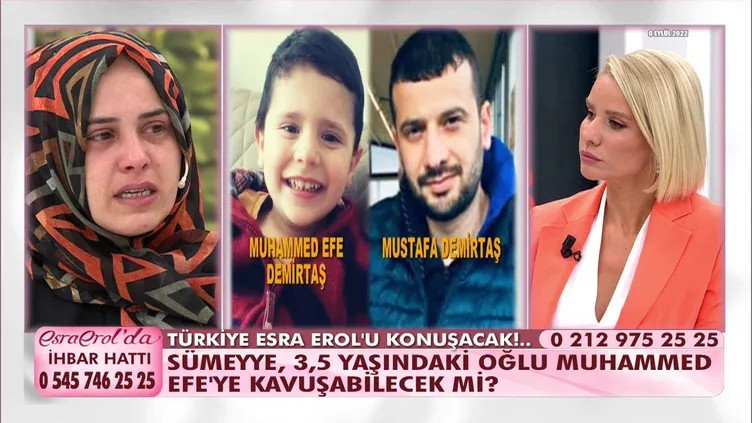 Seksen bir gün sonra bir mucize oldu! Bir anne daha Esra Erol’da evladına kavuştu
