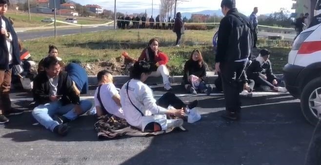 Denizli’de korkunç kaza! Tur otobüsündeki turistleri ölümle burun buruna geldi: 4’ü ağır 20 yaralı