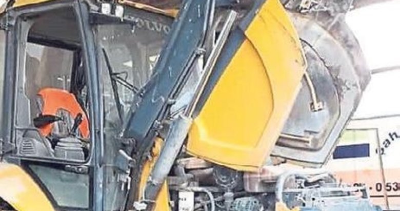 Kepçe rehin kaldı makam aracı kayıp