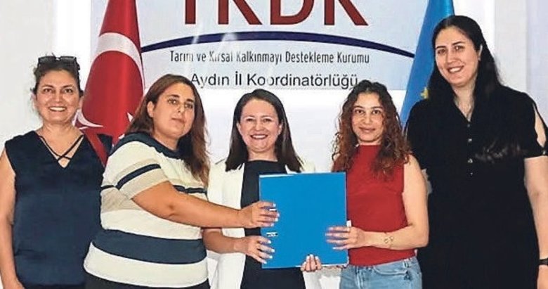 Aydınlı girişimci kadınlara destek