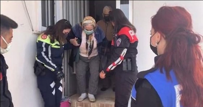 Marmaris’te polislerden gönülleri fetheden davranış! Yaşlı çifti aşıya götürdüler