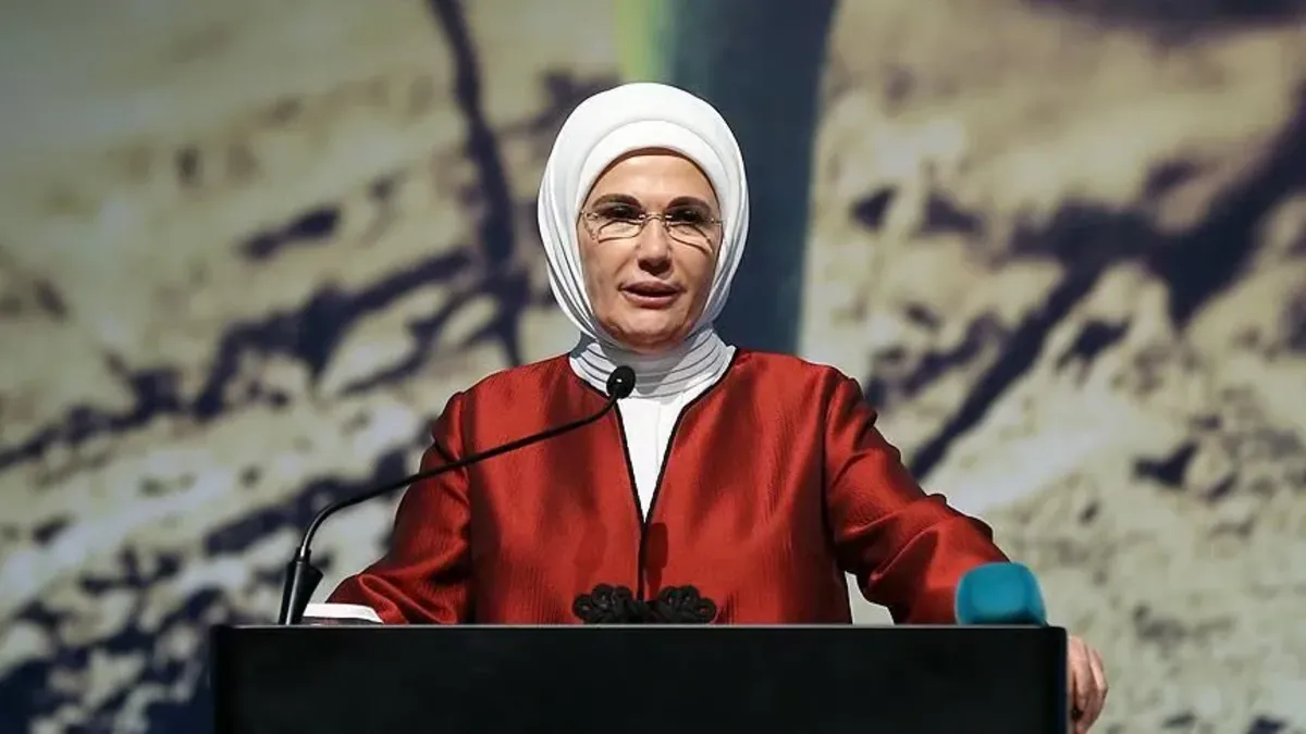 Emine Erdoğan'dan Filenin Sultanları'na tebrik mesajı!