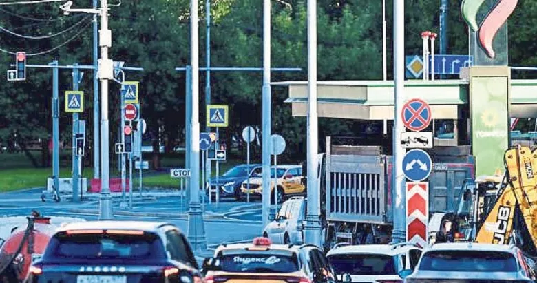 Rusya’nın Novorossiysk şehrinde benzin bitti