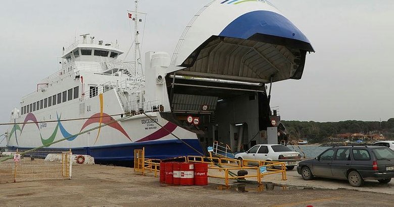 Beklenen fırtına nedeniyle Çanakkale’den adalara yarınki feribot seferleri iptal