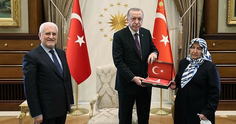 Başkan Erdoğan, şehit Savcı Kiraz’ın anne ve babasını kabul etti