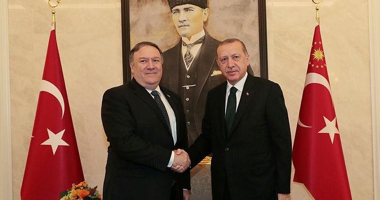 Başkan Erdoğan ile Pompeo’nun görüştü