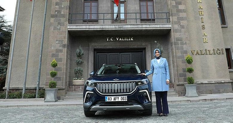 Afyonkarahisar’da yerli otomobil Togg tanıtıldı