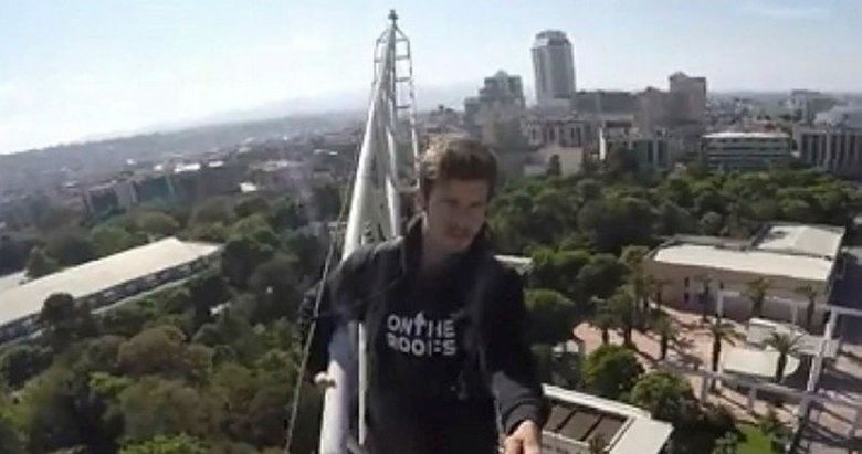 izmir de olumle burun buruna selfie