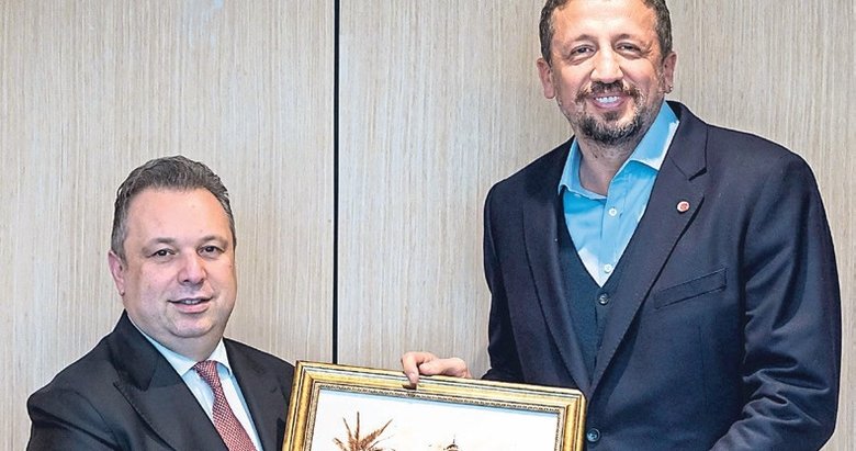 Petkimspor’dan TBF’ye ziyaret